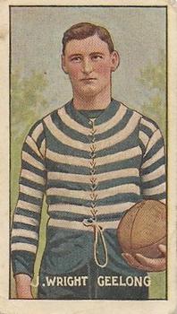 1905-06 Sniders & Abrahams Standard Cigarettes Series B - VFL #NNO Jack Wright Front